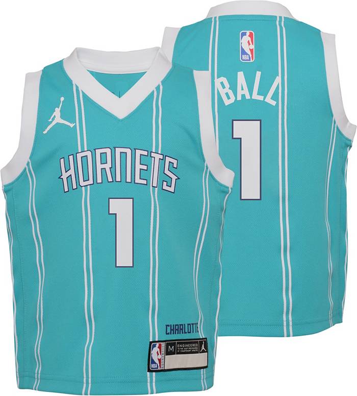 Infant Jordan Brand LaMelo Ball Teal Charlotte Hornets Swingman Player Jersey - Icon Edition
