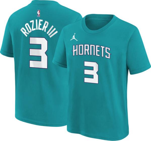 Nike Youth Charlotte Hornets Terry Rozier #3 Teal T-Shirt product image