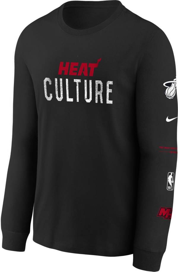 Miami heat long sleeve best sale t shirt