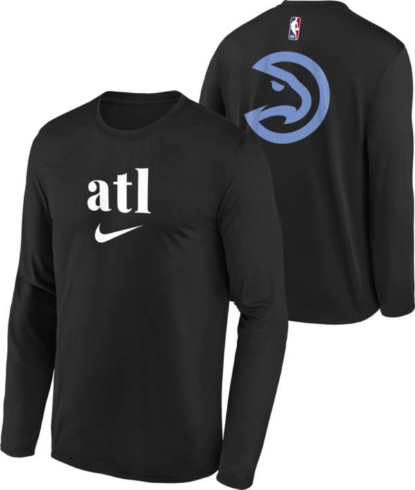 Nike Youth 2023-24 City Edition Atlanta Hawks Program Long Sleeve T-Shirt