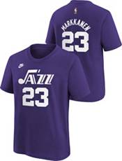 Nike Youth Utah Jazz Lauri Markkanen #23 White Swingman Jersey, Boys', Medium