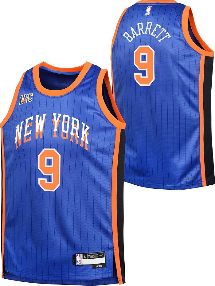 Nike New York Knicks NBA Swingman Shorts Rush Blue Size XL