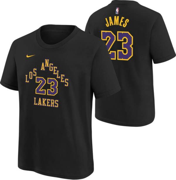 Nike Youth 2023 24 City Edition Los Angeles Lakers LeBron James