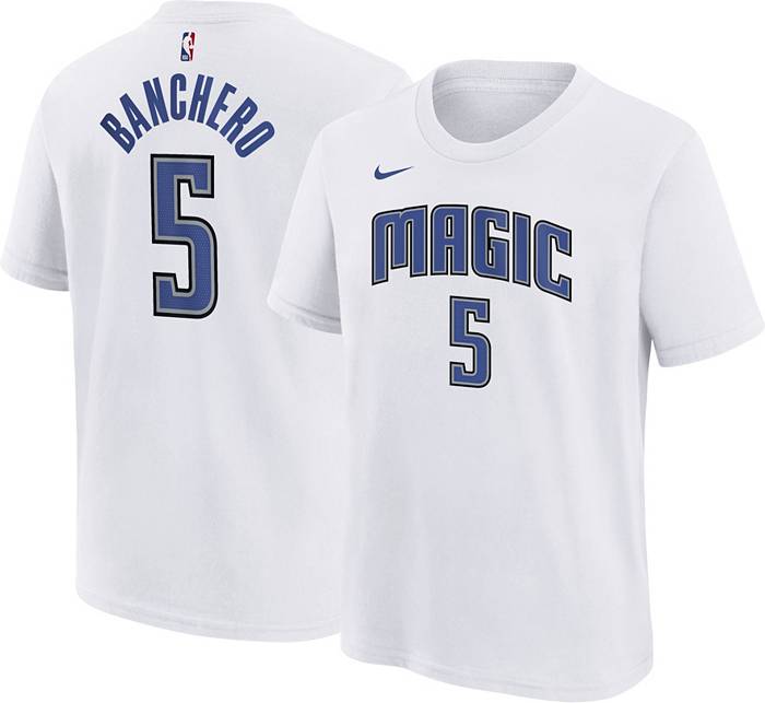 Men's Nike Jalen Suggs Black Orlando Magic 2022/23 City Edition Name &  Number T-Shirt