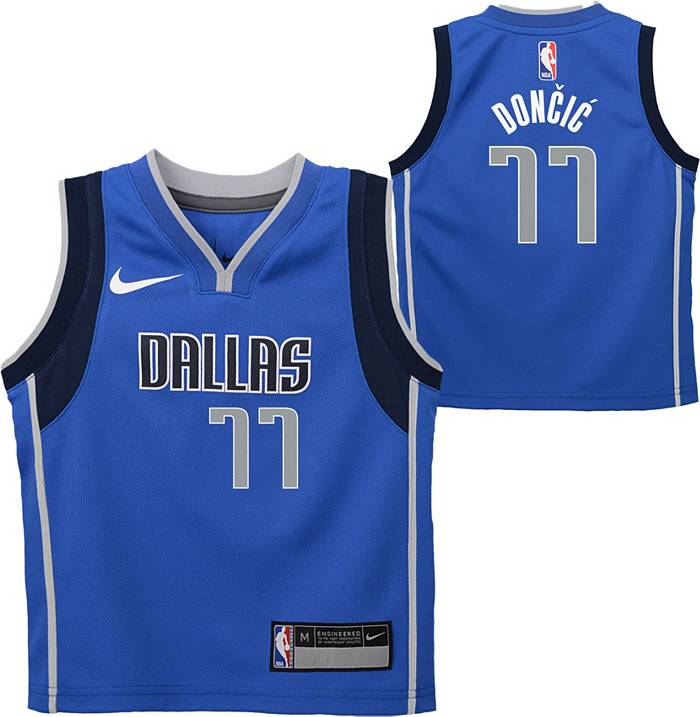 Nike Kids' Dallas Mavericks Luka Doncic #77 2022 City Edition