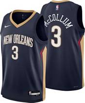 Youth CJ McCollum New Orleans Pelicans Nike Swingman Green Salute to  Service Jersey