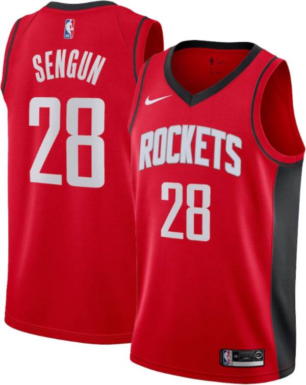 Rockets best sale red jersey