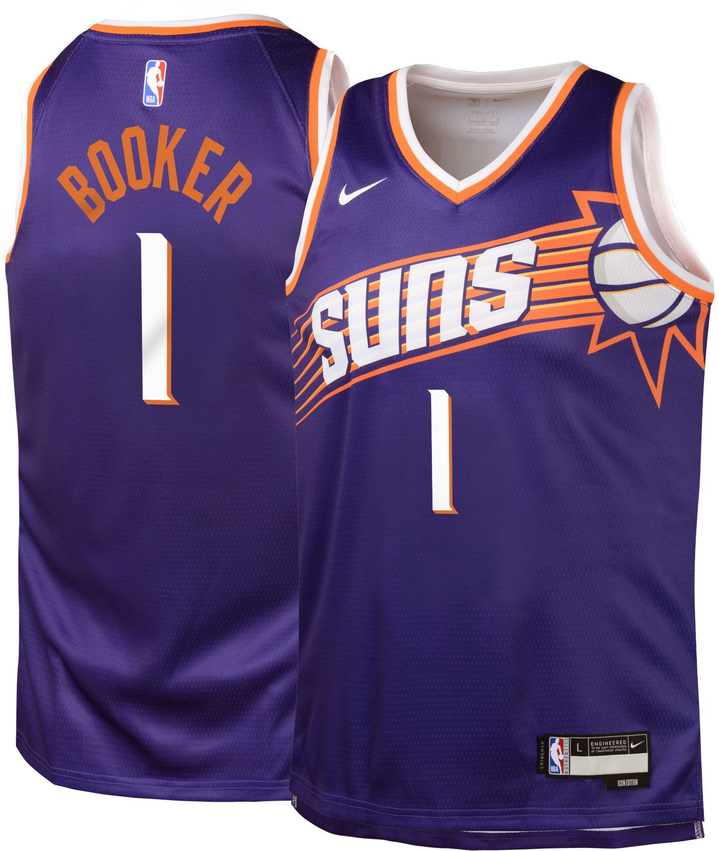 Phoenix Suns Devin Booker fashion Jersey