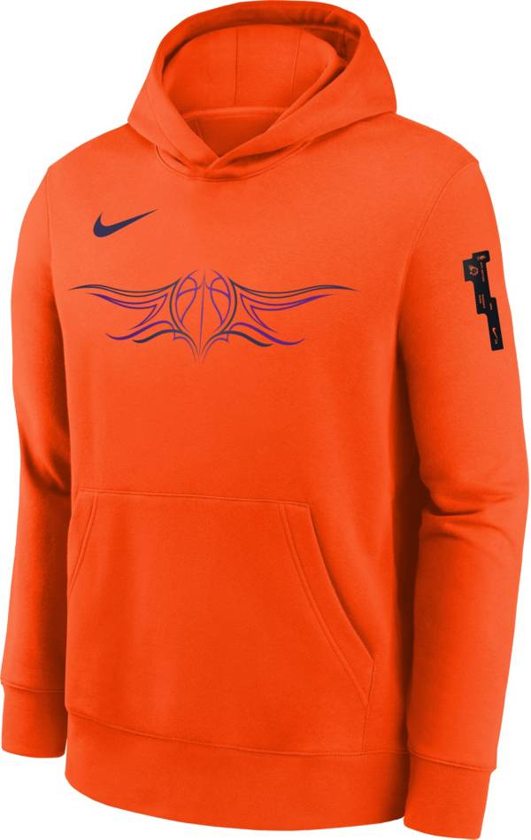 Nike Youth 2023 24 City Edition Phoenix Suns Orange Courtside