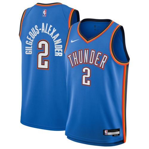 Nike Youth Oklahoma City Thunder Chet Holmgren #7 Blue Swingman