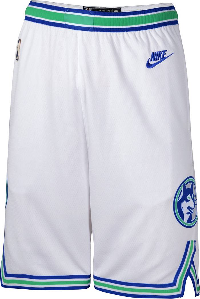Minnesota Timberwolves Nike Hardwood Classic Shorts Small White