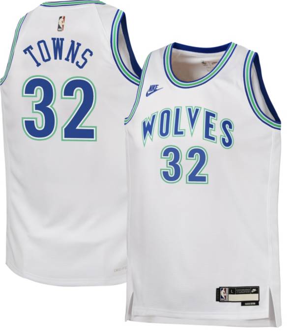 Karl anthony towns throwback jersey sale