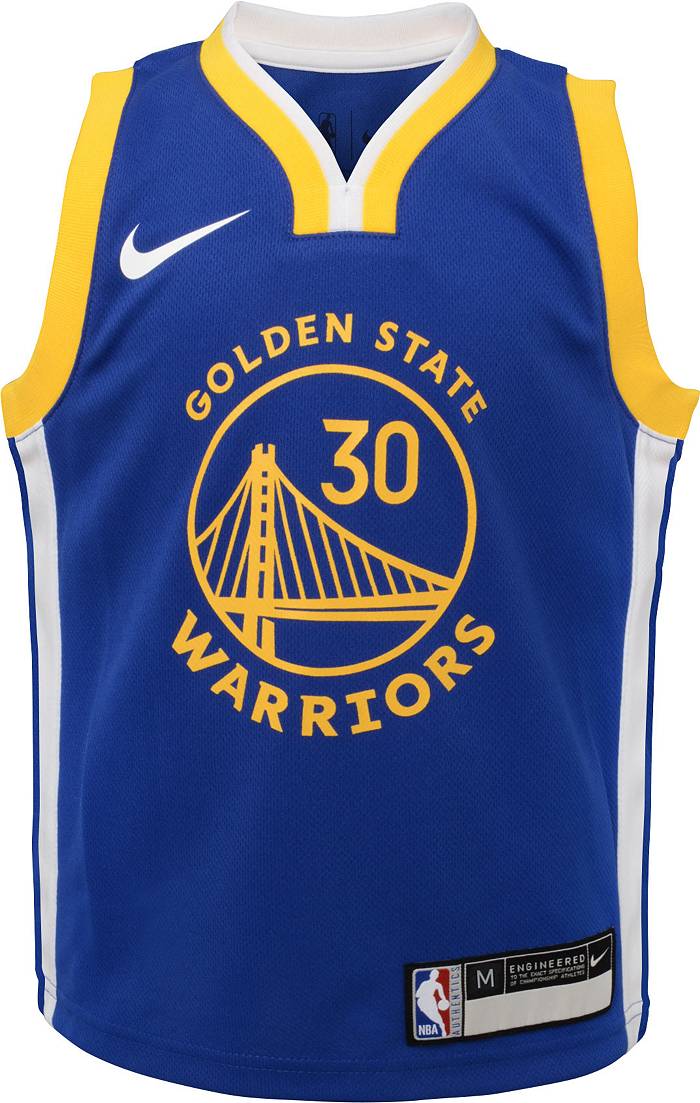 Nike NBA Golden State Warriors Stephen Curry Youth Swingman Jersey