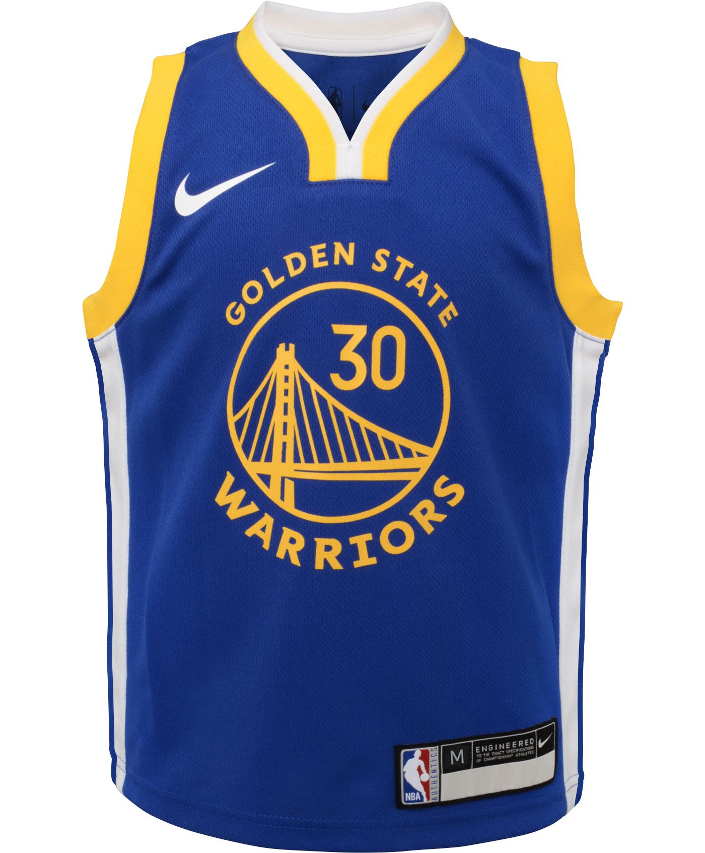 Nike Little Kids Golden State Warriors Steph Curry 30 Blue Swingman Jersey Dick s Sporting Goods