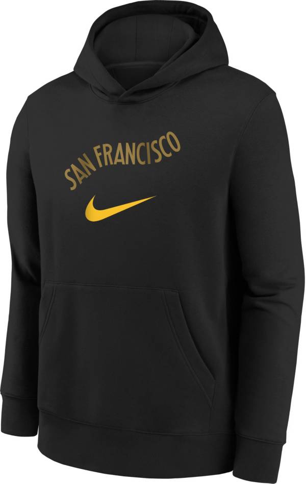 Nike youth golden hot sale state warriors hoodie