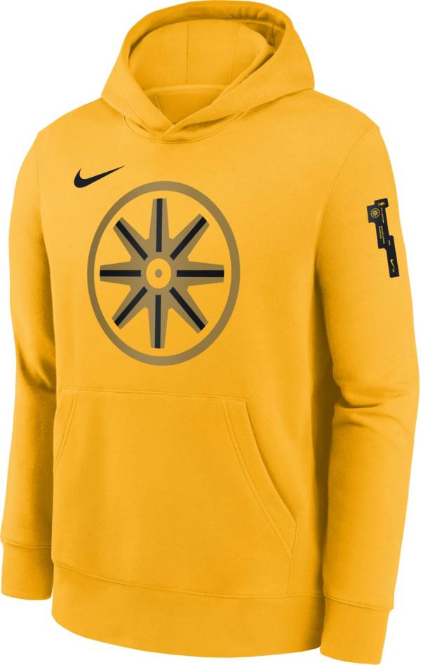 Nike Youth 2023 24 City Edition Golden State Warriors Yellow