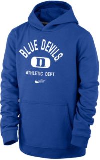 Nike Youth Duke Blue Devils Duke Blue Club Fleece Mascot Name Pullover Hoodie Dick s Sporting Goods