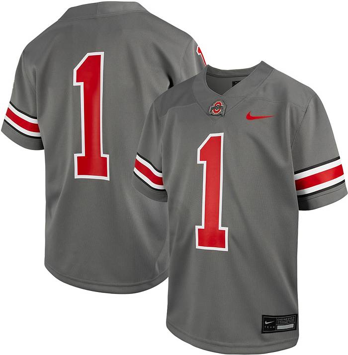 Miami Marlins Nike Road Authentic Team Jersey - Gray