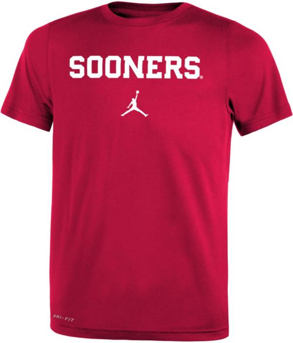 Jordan Men's Baker Mayfield Oklahoma Sooners #6 Crimson Dri-FIT Game  Football Jersey