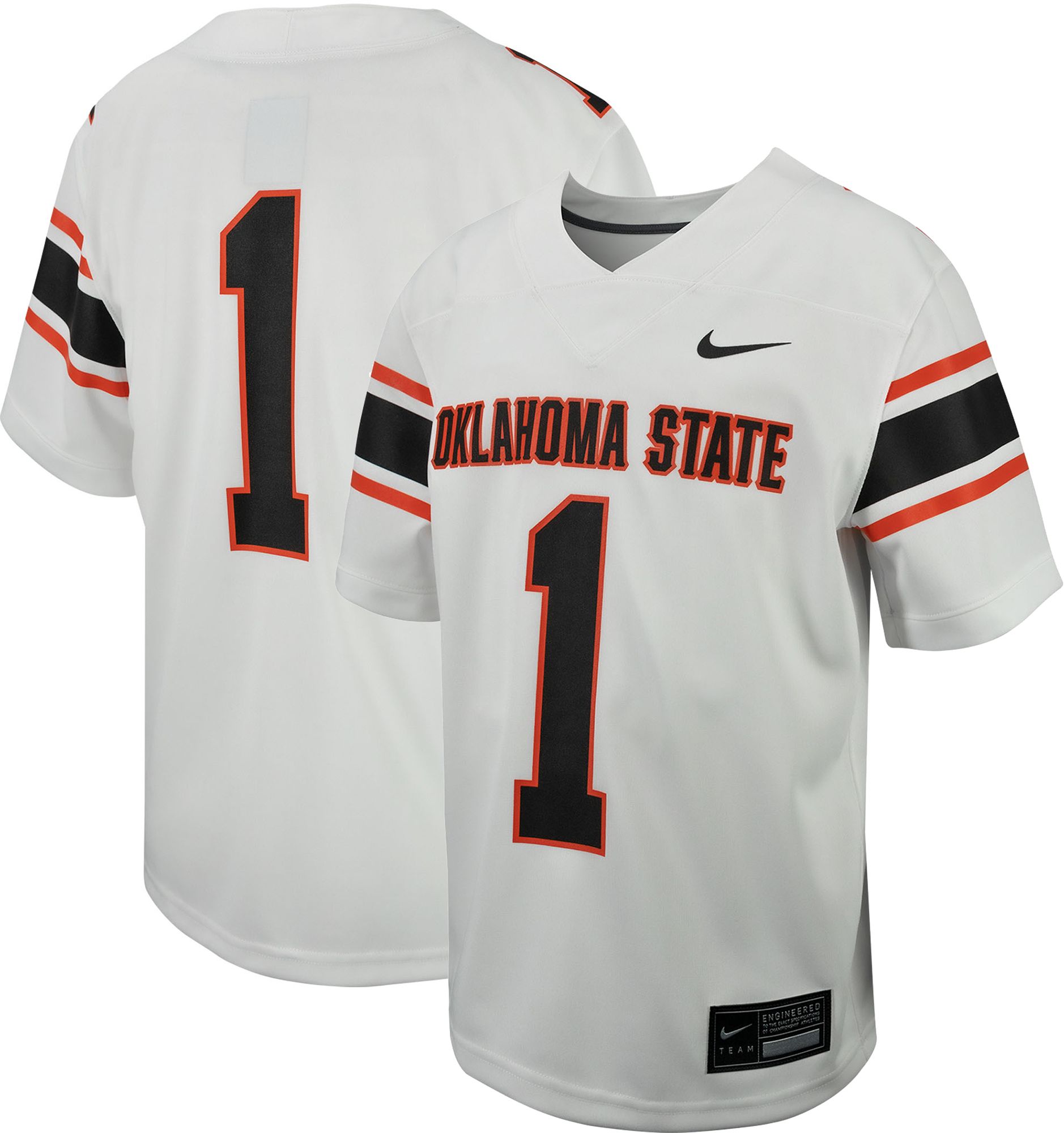 Nike Youth Oklahoma State Cowboys White Replica Football Jersey product image