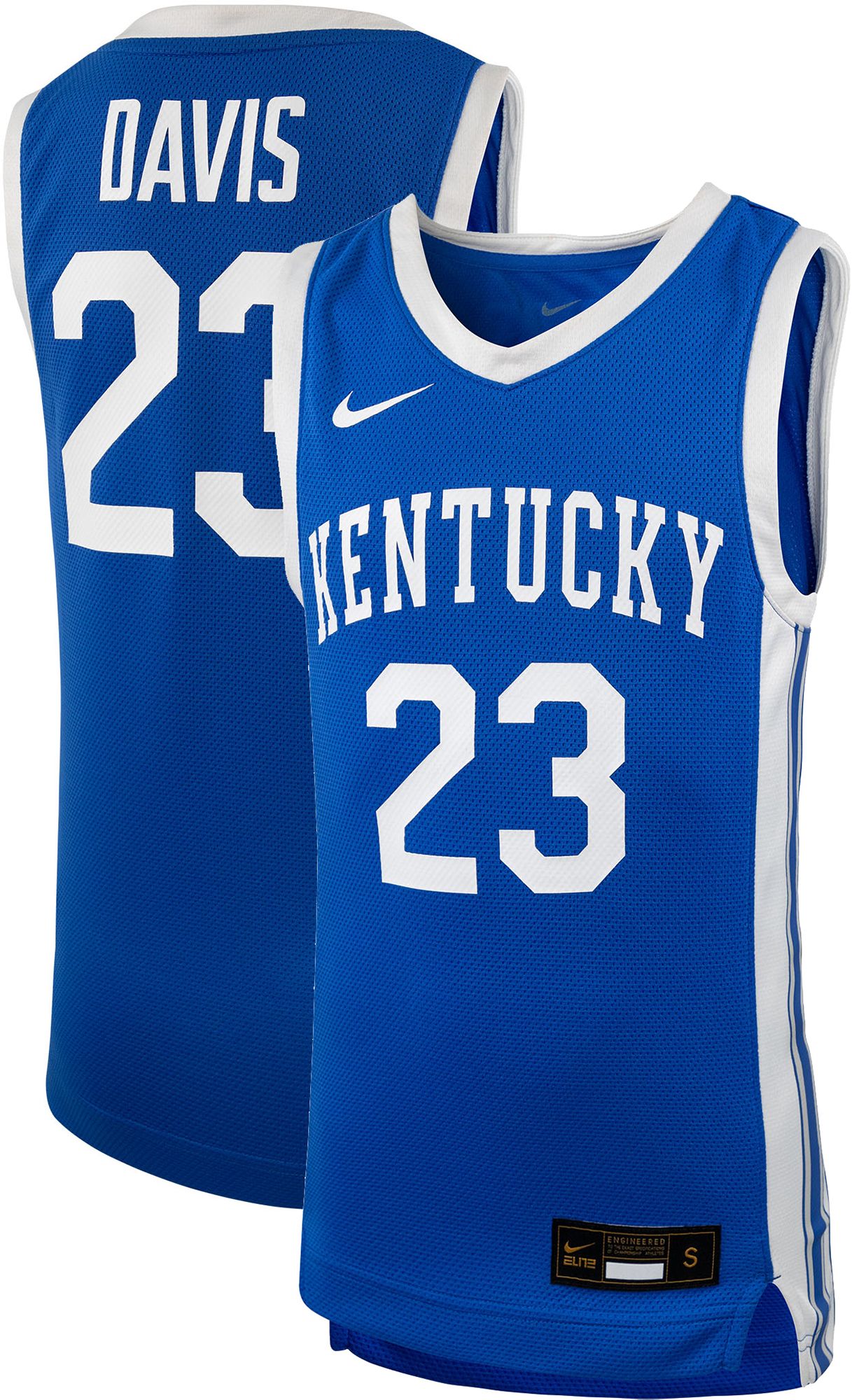 Nike Youth Kentucky Wildcats #23 Blue Anthony Davis Replica Basketball Jersey