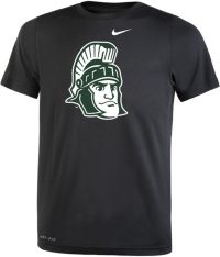 Nike Little Kids' Michigan State Spartans Black Dri-FIT Legend Mascot T ...