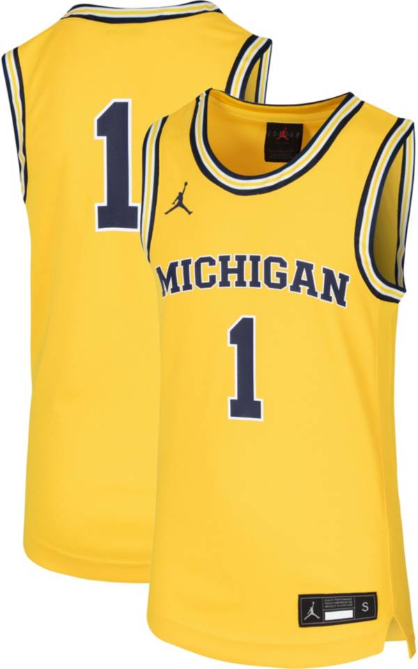 Youth michigan cheap basketball jersey