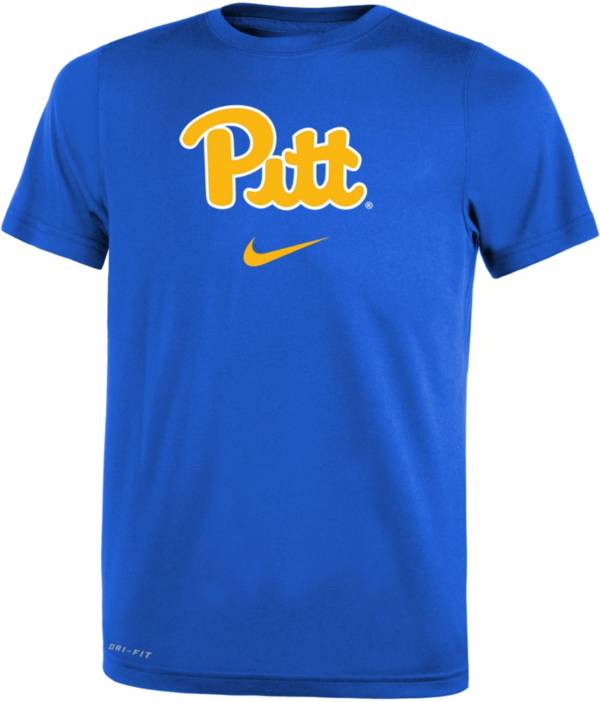 Nike Youth Pitt Panthers Blue Legend Short Sleeve Shirt
