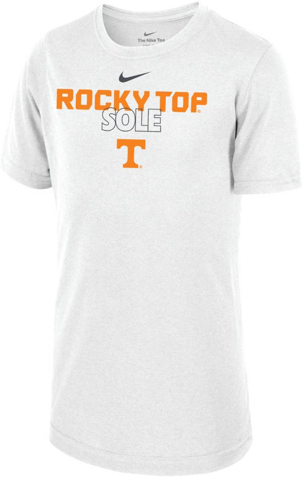 Nike Youth Tennessee Volunteers White 2023 March Madness Basketball Rocky Top Sole Bench T-Shirt product image