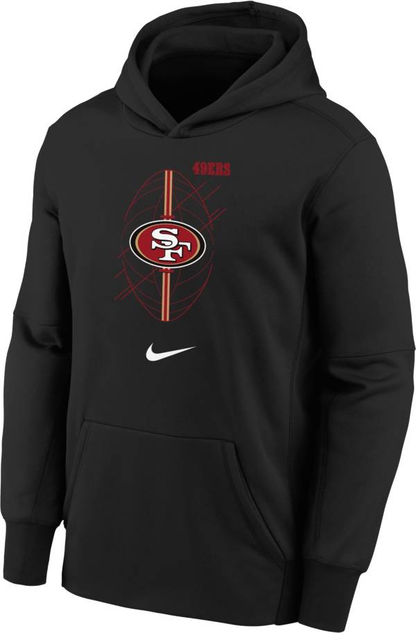 Nike Youth San Francisco 49ers Icon Logo Pullover Hoodie