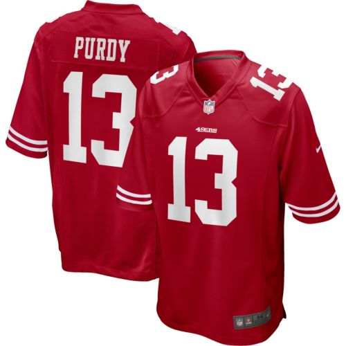 【短丈カスタム】サンフランシスコ49ers BUSH 23 ユニフォーム S Nike Youth San Francisco 49ers Christian McCaffrey #23 Red Game
