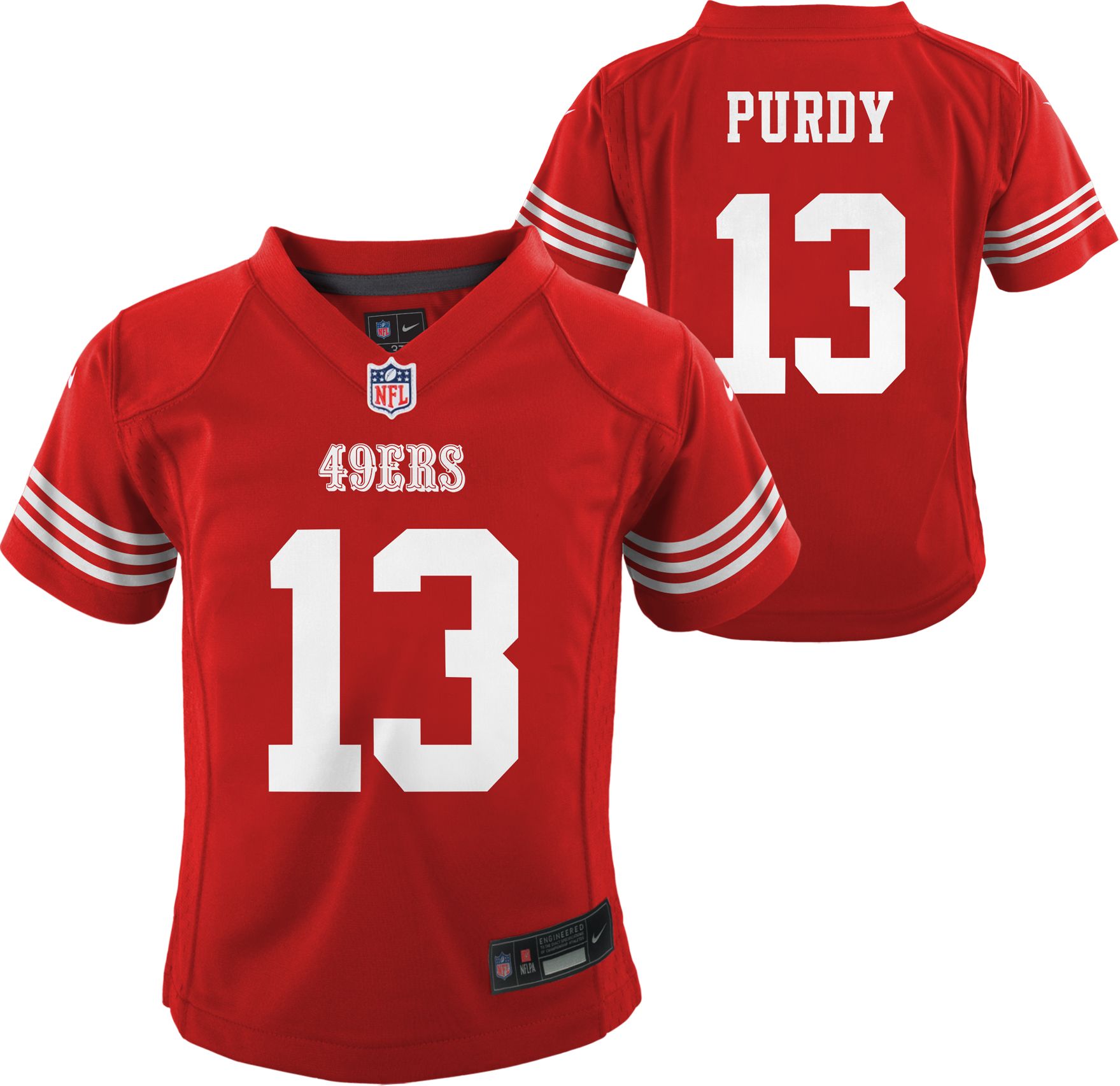 Nike Toddler San Francisco 49ers Brock Purdy #13 Red Game Jersey product image