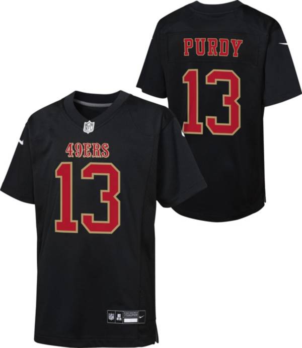 49ers black on sale jersey youth