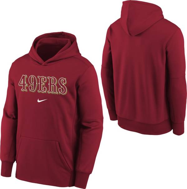 Nike Club Fleece (NFL 49ers) Men's Pullover Hoodie.