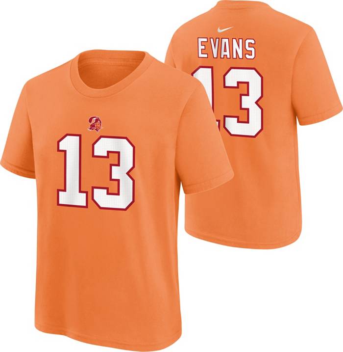 Nike Youth Tampa Bay Buccaneers Mike Evans #13 Orange T-Shirt