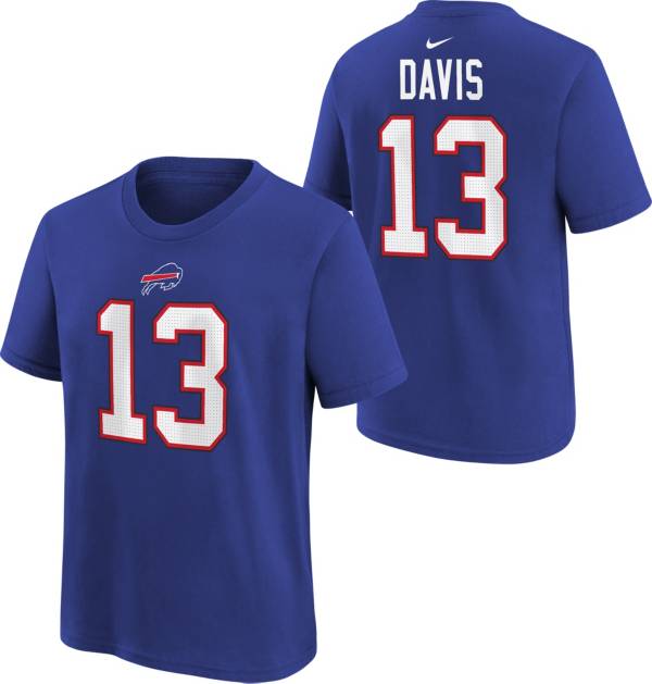 Nike Youth Buffalo Bills Gabe Davis #13 Royal T-Shirt