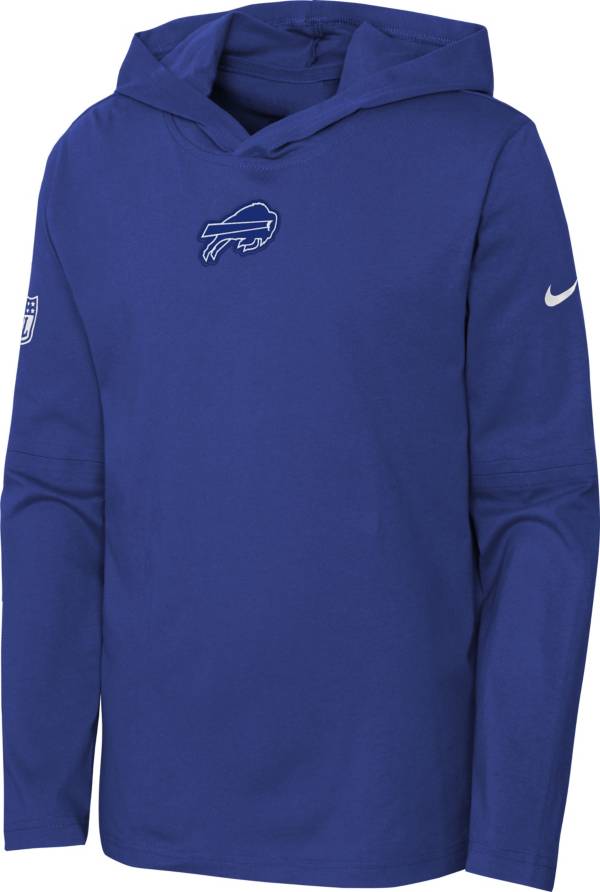 Nike Youth Buffalo Bills Sideline Player Royal Hoodie | Dick's Sporting ...