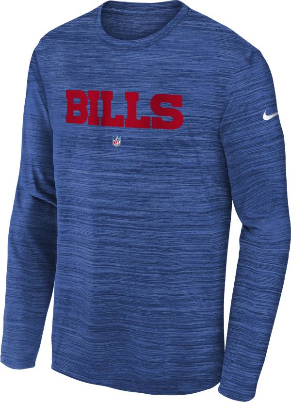 Nike Youth Buffalo Bills Sideline Velocity Royal Long Sleeve T