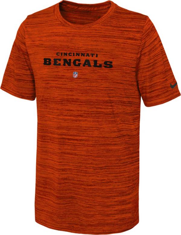 Bengals Youth Team Issue Velocity T-Shirt