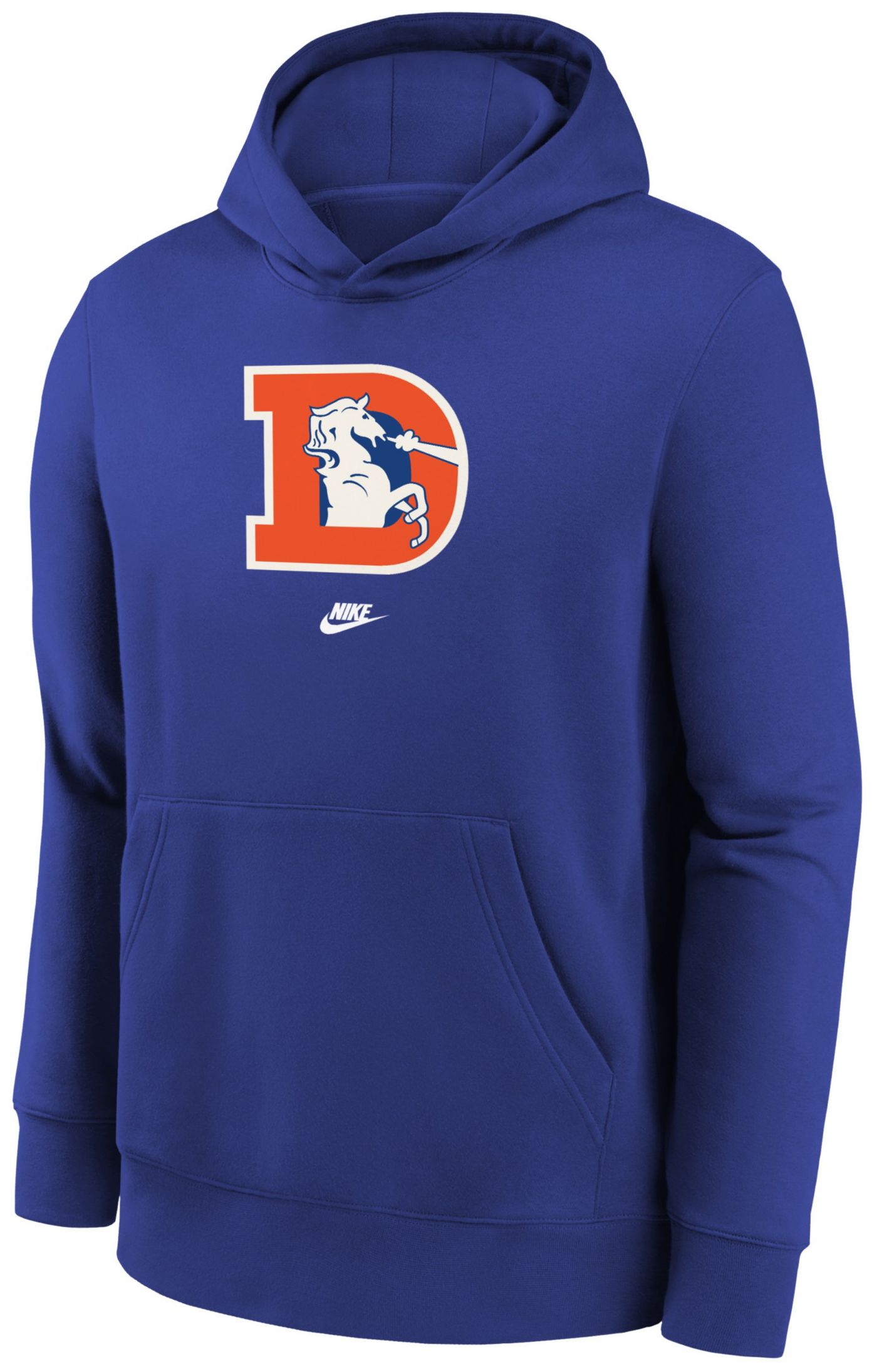 2024 Nwt Rare LARGE 100% Nike 2016 Denver Broncos Salute To Service Hoodie Sweatshirt