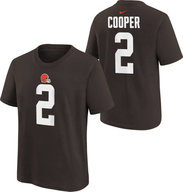 Nike Youth Cleveland Browns Amari Cooper #2 Brown T-Shirt