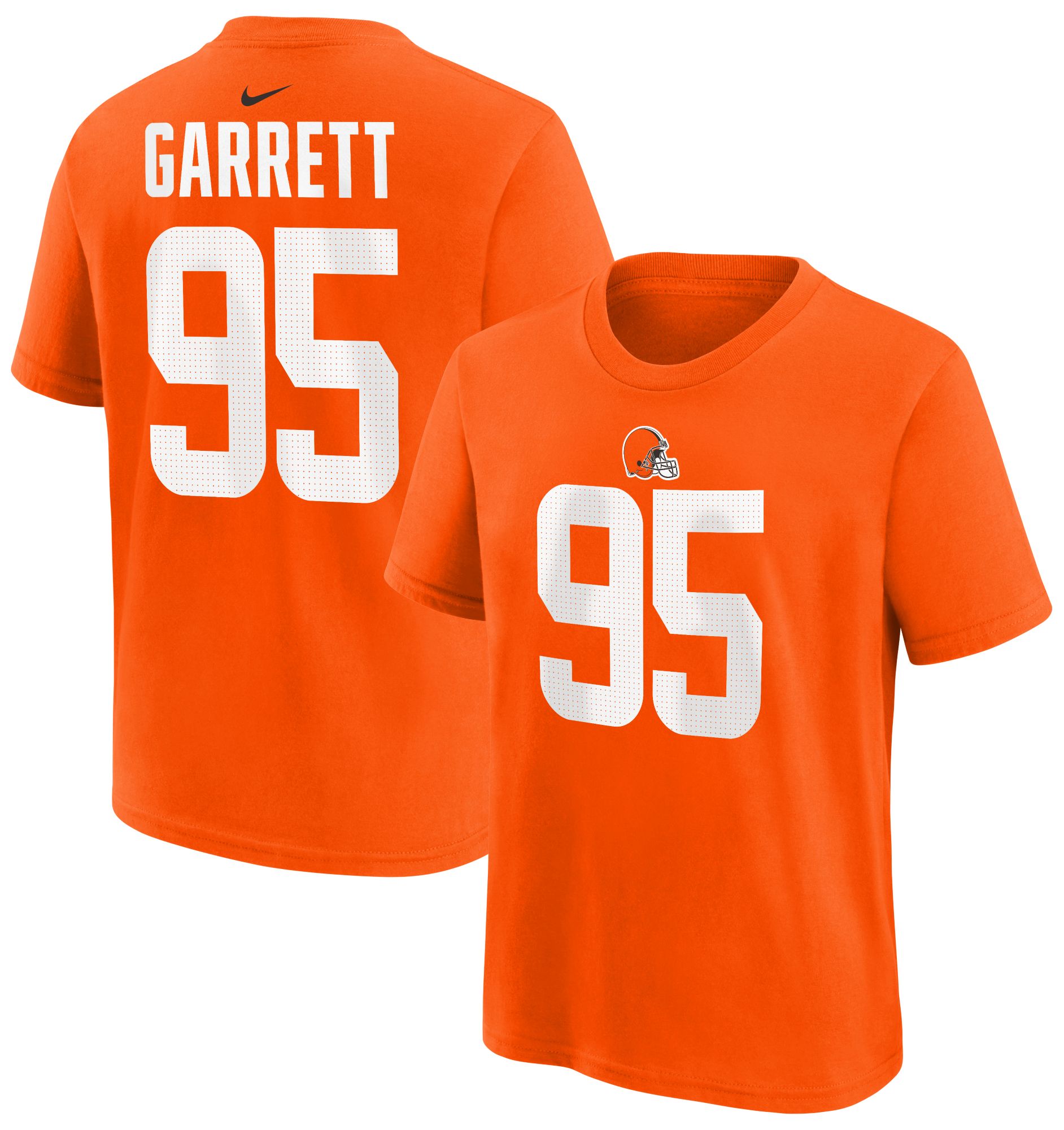 Nike Youth Cleveland Browns Myles Garrett #95 Team Orange T-Shirt product image