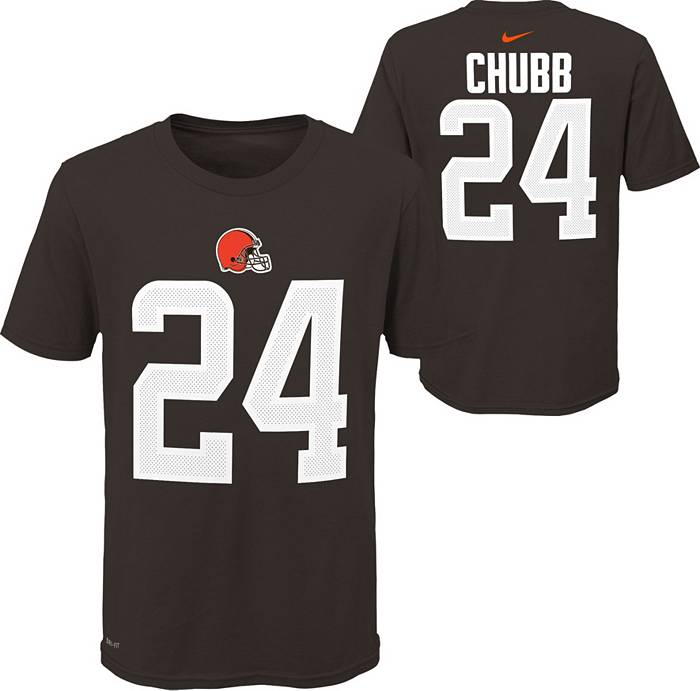 Youth Nike Nick Chubb Brown Cleveland Browns Game Jersey