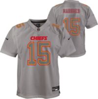 Toddler Patrick Mahomes #15 Kansas City Chiefs Black Mesh Jersey