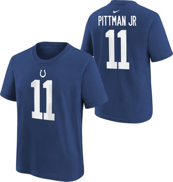 Nike Youth Indianapolis Colts Michael Pittman #11 Blue T-Shirt