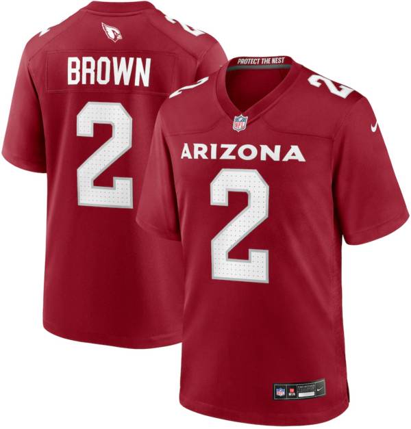 Nike Youth Arizona Cardinals Marquise Brown 2 Red Game Jersey