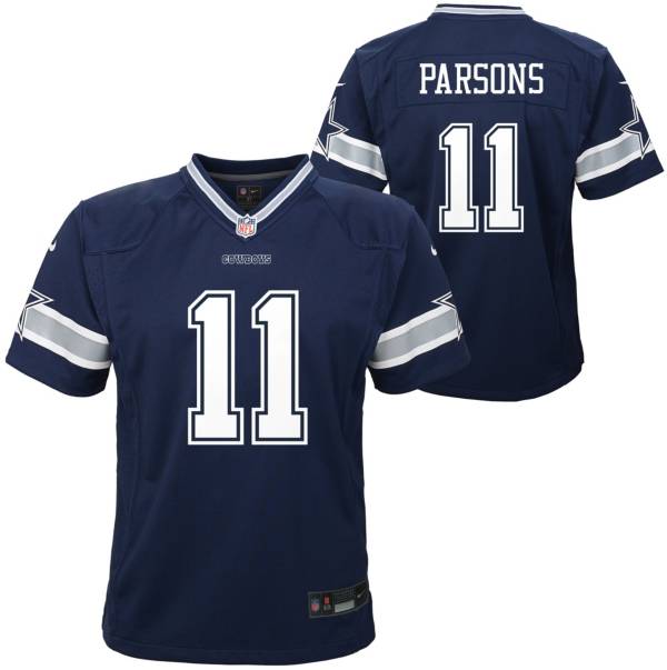 Nike Men's Dallas Cowboys Micah Parsons #11 Navy Game Jersey