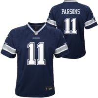 Red Raider Outfitter Dallas Cowboys NFL Official #11 Micah Parsons Game Jersey in Blue, Size: XL, Sold by Red Raider Outfitters