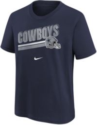 NFL Team Apparel Youth Dallas Cowboys Showtime Navy Long Sleeve T