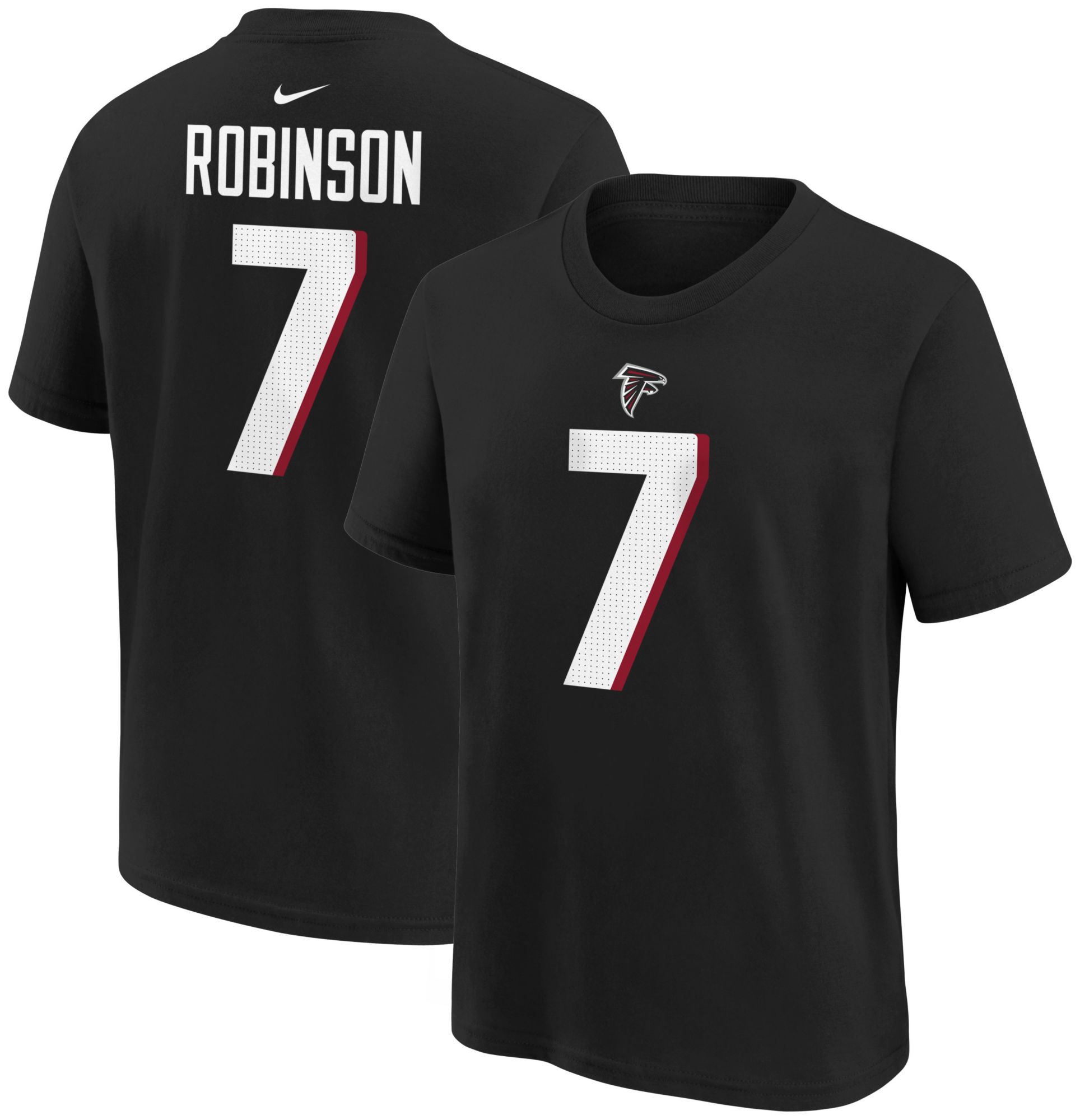 Nike Youth Atlanta Falcons Bijan Robinson #7 Black T-Shirt product image